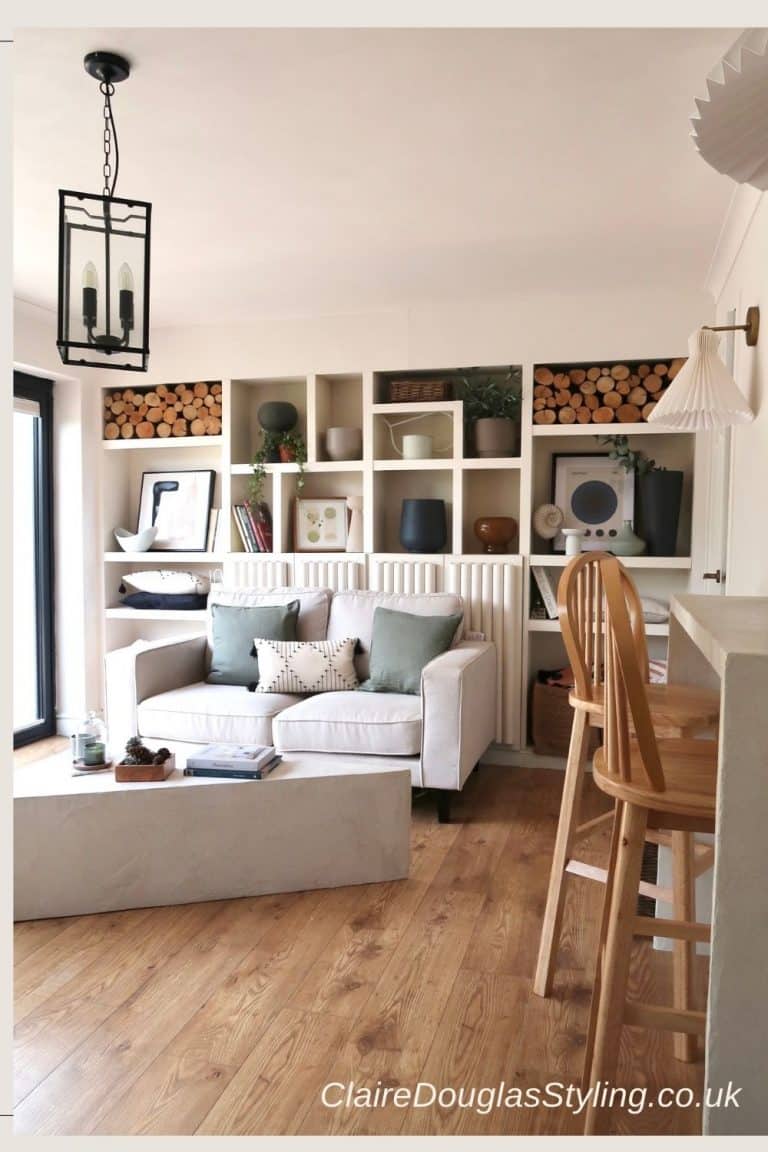 Ikea hack billy built in shelves