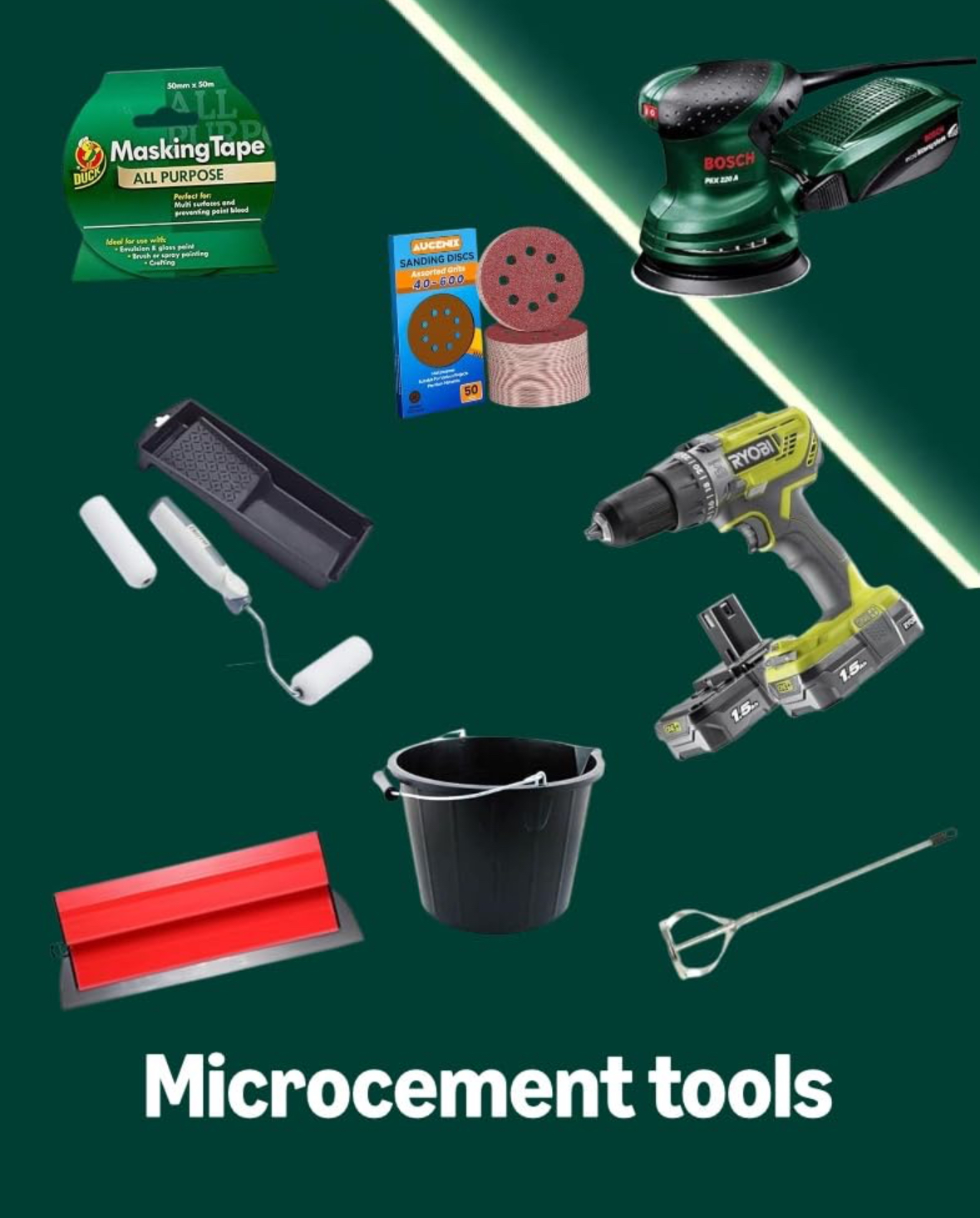 How to microcement over tiles & transform a tired bathroom - Claire ...