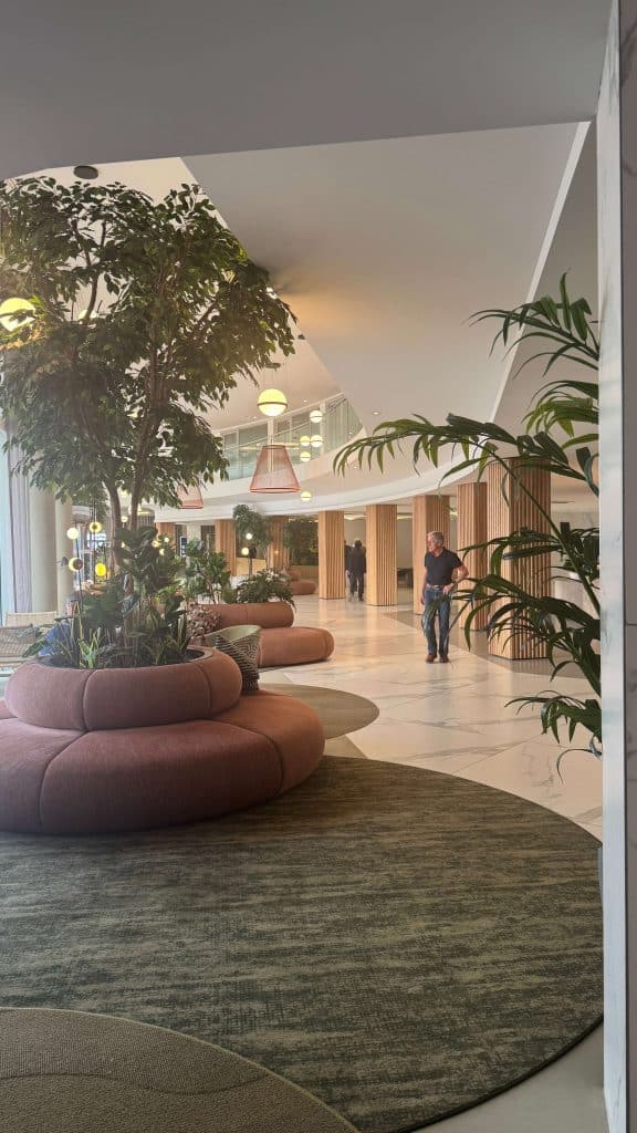 reception area hilton malta st pauls bay