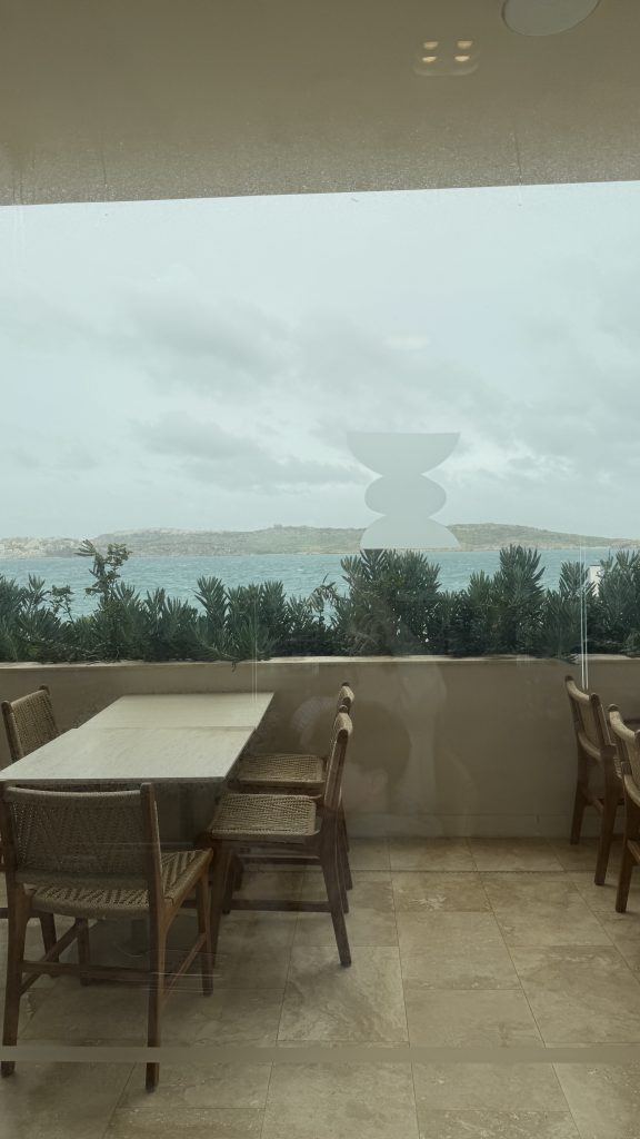 View from Sabi restaurant