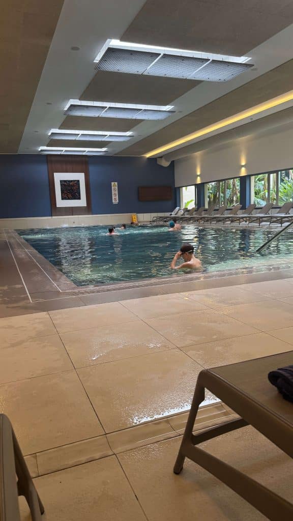 swimming pool at hilton doubletree malta