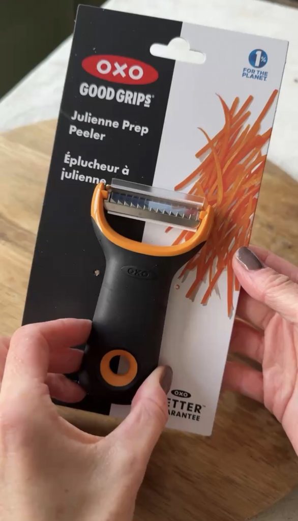 Julienne peeler - amazon kitchen find