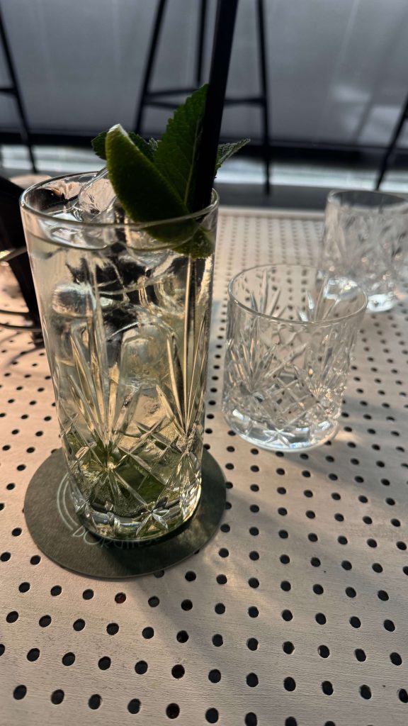 the Tribune Hotel, Rome cocktail