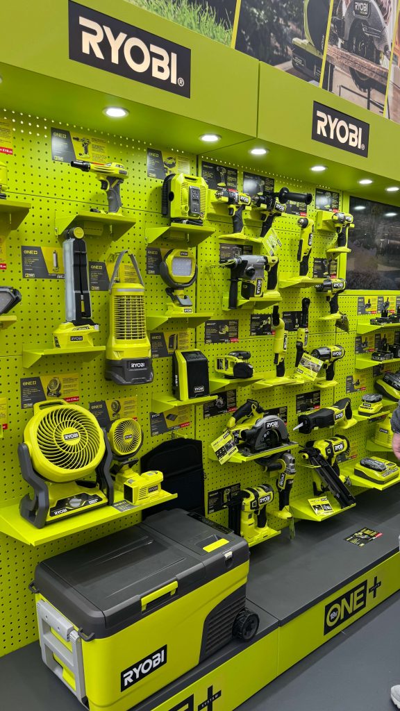 Ryobi at the Ideal Home show 2026