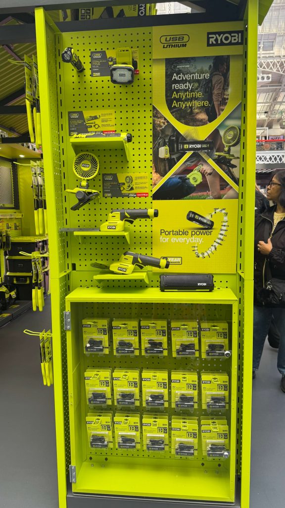 Ryobi at the Ideal Home show 2026