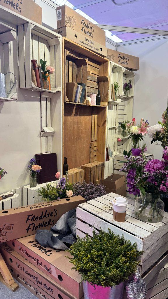 Freddies Flowers at the Ideal Home Show