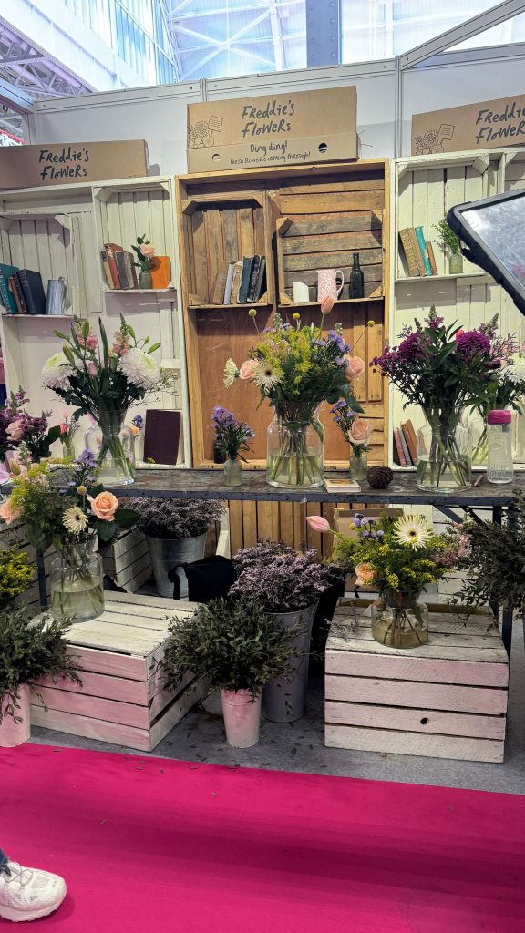 Freddies Flowers at the Ideal Home Show