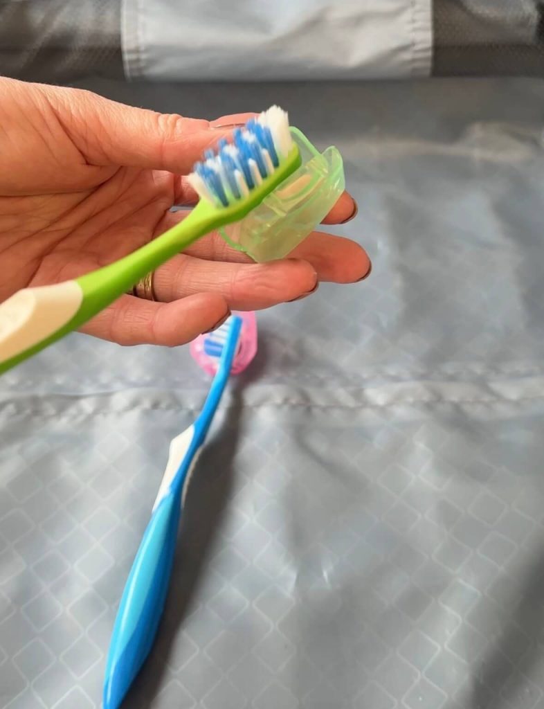 Amazon travel finds - toothbrush head protector