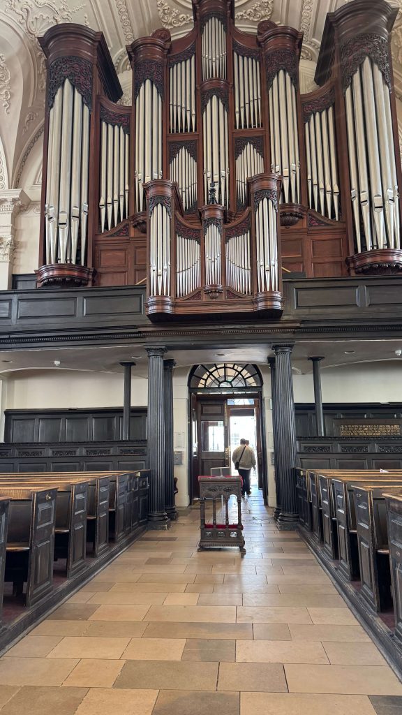 st martins in the fields church organ