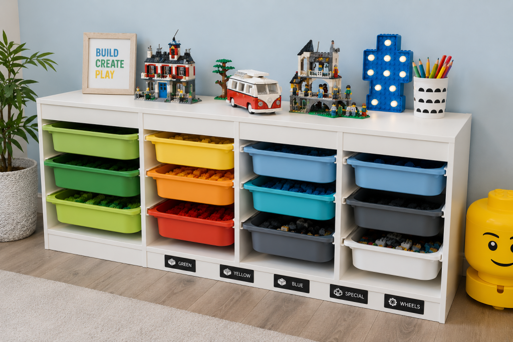 DIY Lego storage ideas