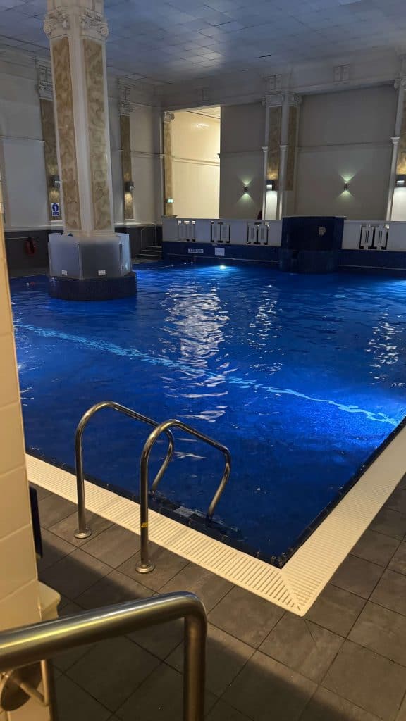 The pool at the dilly hotel london