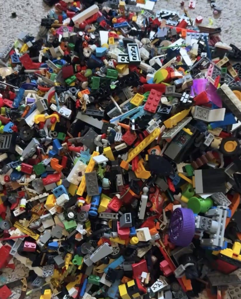 Lego pieces