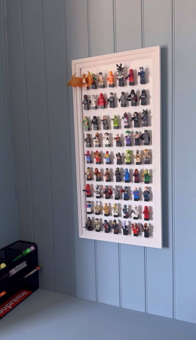 Lego minifigure display idea