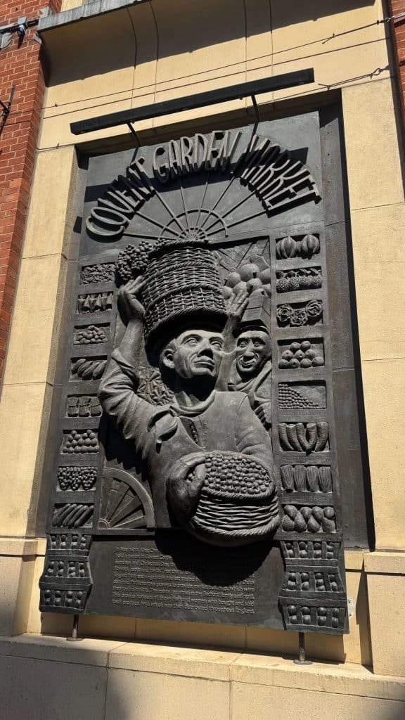 Wall plaques southampton street covent garden