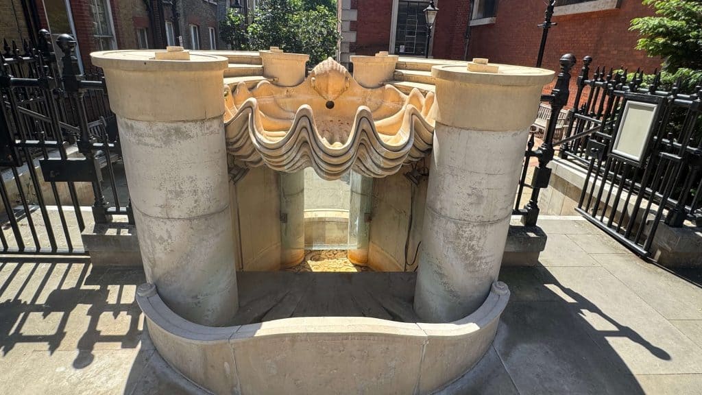 shell fountain covent garden