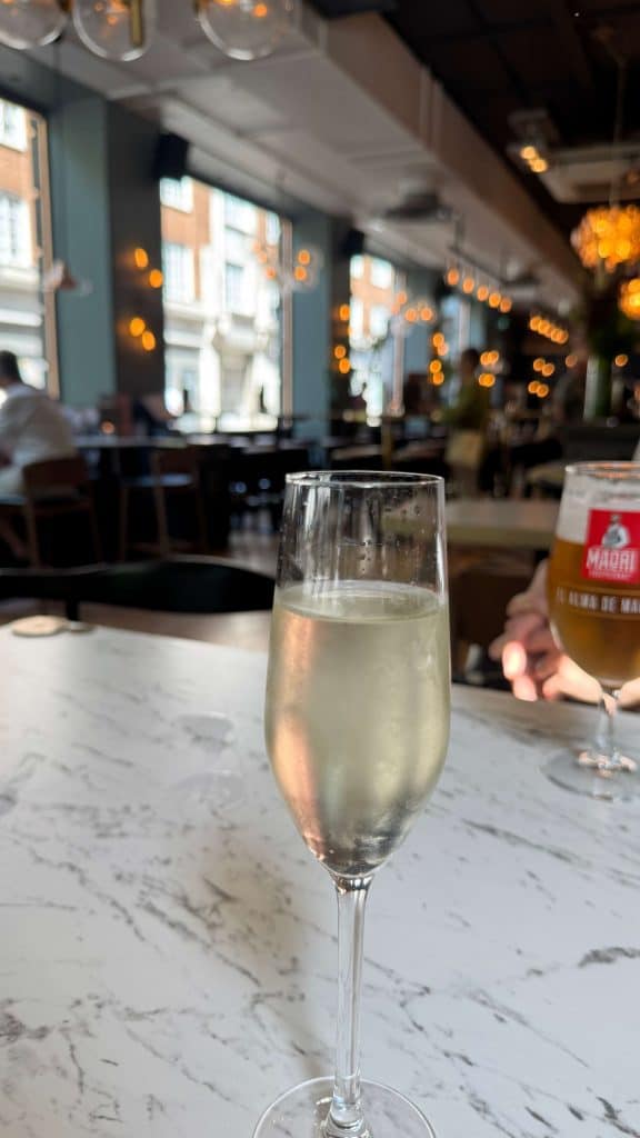 glass of Prosecco