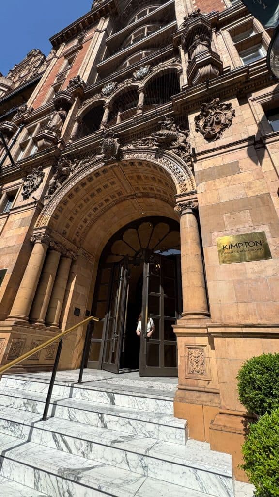 The kimpton fitzroy London review - the hotel's outside