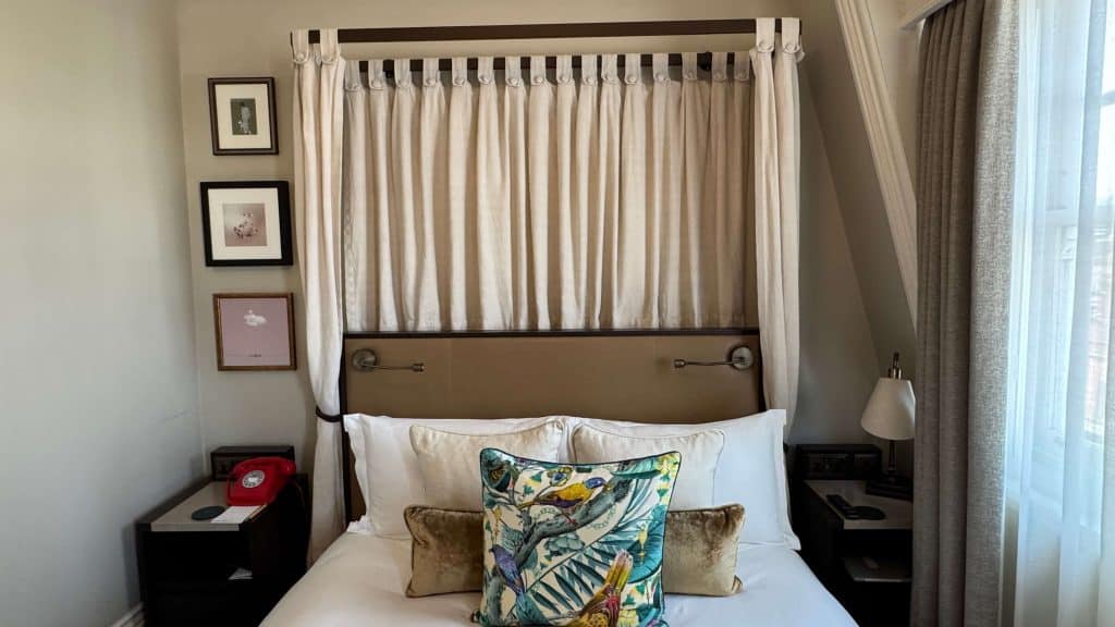 the bed at the kimpton fitzroy