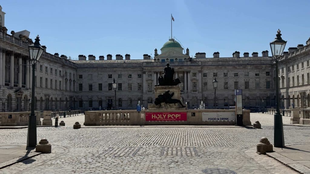 Somerset House London review, Courtyard