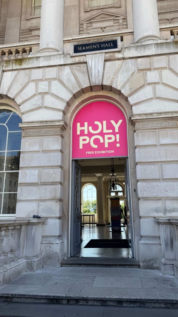 Somerset house london review - Holy pop free exhibition