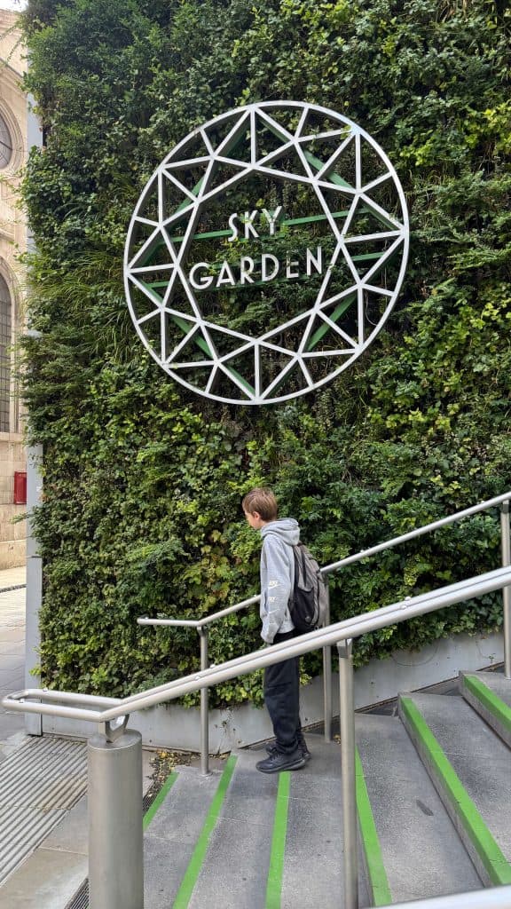 the sky garden london