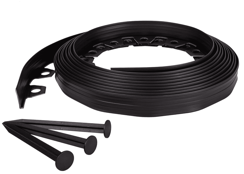 best edging for resin paths on a budget