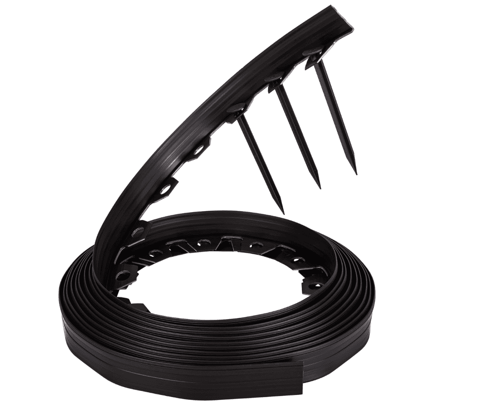 best edging for resin paths on a budget