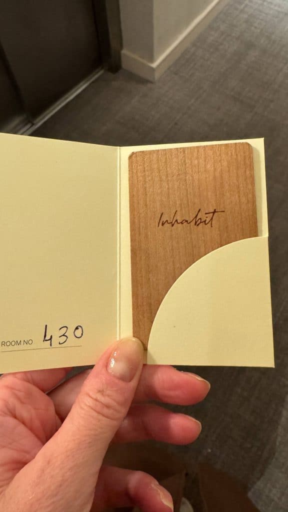 Room card