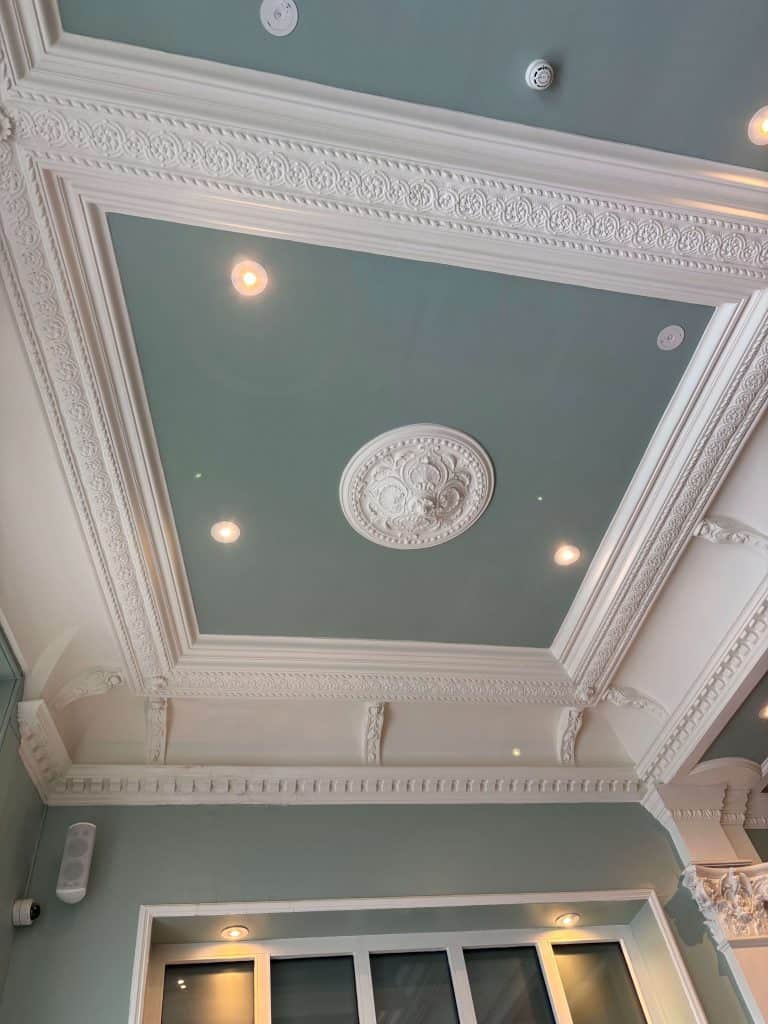 the ceiling at the grand hotel brighton