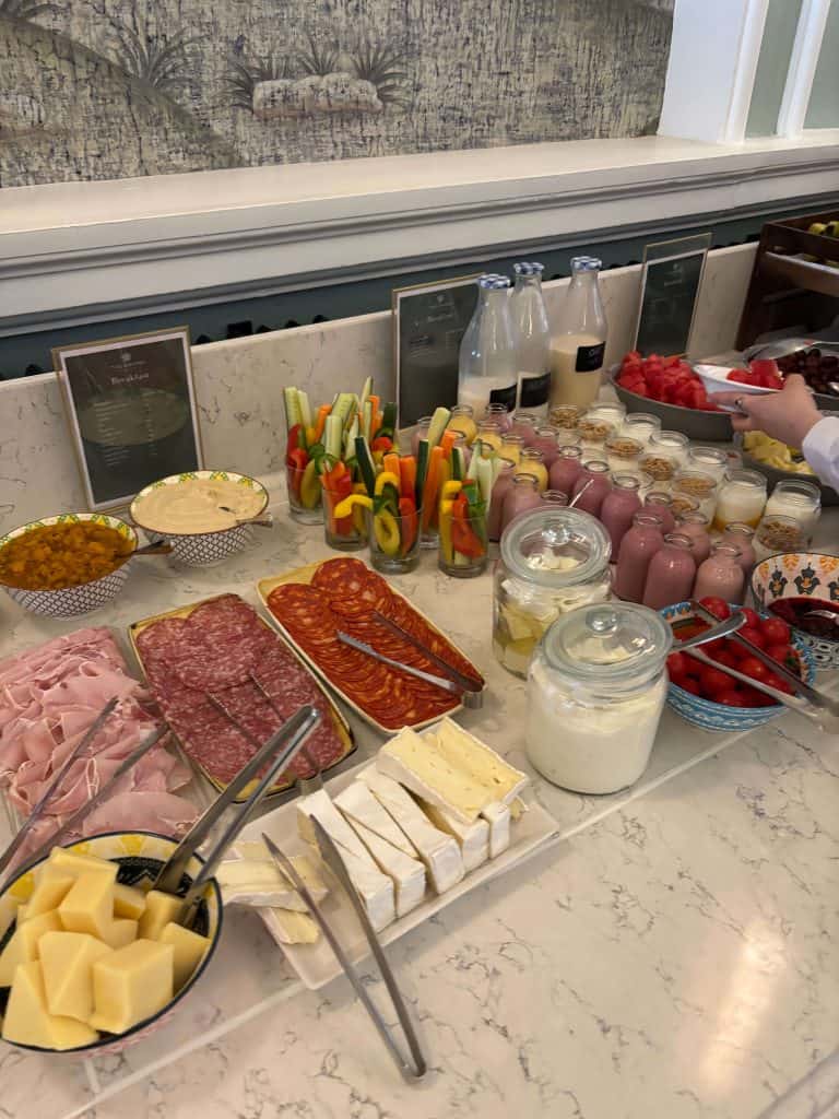Cold meats and cheese