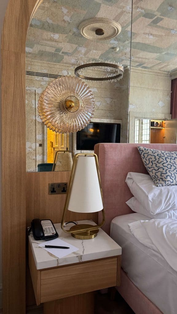 lighting and interior styling at the dilly london