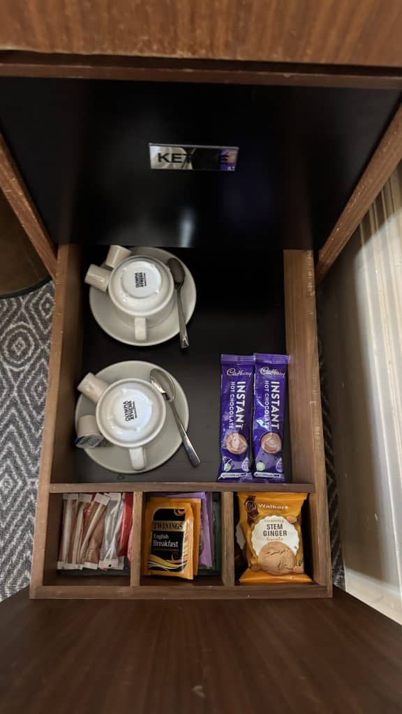 threadneedles hotel fridge